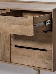 Swoon Light Brown Southwark Wooden Two Door Three-Drawer Sideboard - Image 5 of 6