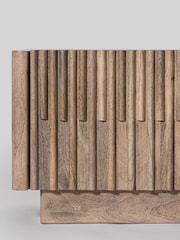 Swoon Light Brown Hampstead Acacia Wood Media Unit - Image 5 of 7