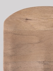 Swoon Light Brown Southwark Mango Wood Kitchen Stool - Image 6 of 6