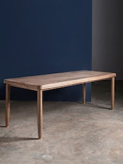 Swoon Light Brown Hove Mango Wood Eight To Ten Seater Dining Table - Image 1 of 6