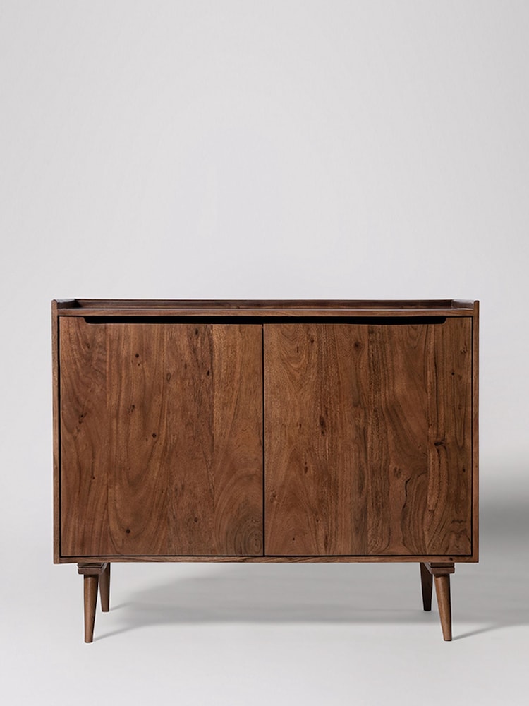 Swoon Mid Brown Southwark Acacia Wood Two Door Sideboard - Image 1 of 5 Swoon Mid Brown Southwark Acacia Wood Two Door Sideboard - Image 1 of 5