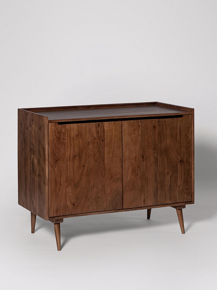 Swoon Mid Brown Southwark Acacia Wood Two Door Sideboard - Image 2 of 5 Swoon Mid Brown Southwark Acacia Wood Two Door Sideboard - Image 2 of 5