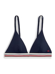 Tommy Hilfiger 全球條紋三角比堅尼上衣 - 圖片 5/5