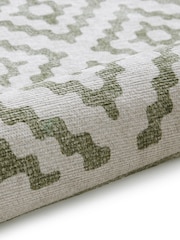 Think Rugs Green Coral H1058 Modern Geometric Rug - Image 6 of 6