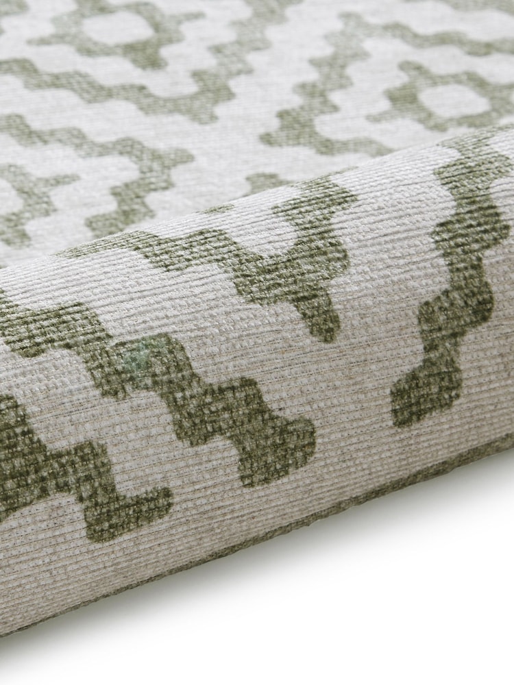 Think Rugs Green Coral H1058 Modern Geometric Rug - Image 6 of 6