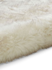 Think Rugs White Polar Plush Plain Shaggy Rug - Image 5 of 6