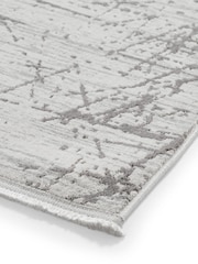 Think Rugs Grey Mirage MR80 Modern Abstract Rug - Image 3 of 6