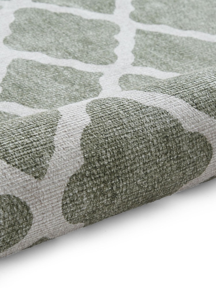 Think Rugs Green Coral H1063 Modern Rug - Image 6 of 6 Think Rugs Green Coral H1063 Modern Rug - Image 6 of 6