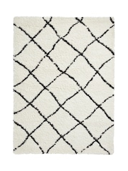 Think Rugs White Scandi Berber G257 Berber Rug - Image 2 of 5