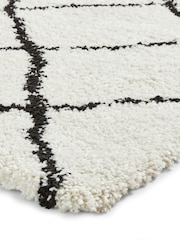 Think Rugs White Scandi Berber G257 Berber Rug - Image 3 of 5