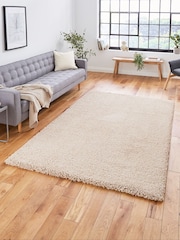 Think Rugs Camel Sierra 9000 Plain Shaggy Rug - Image 1 of 5