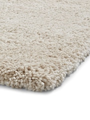 Think Rugs Cream Sierra 9000 Plain Shaggy Rug - Image 3 of 5