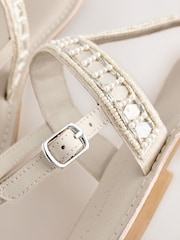 Bone Forever Comfort® Toe Thong Embellished Sandals - Image 6 of 6