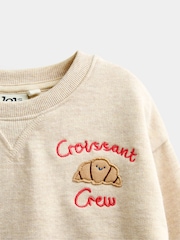 JoJo Maman Bébé Appliqué Sweatshirt & Jogger Set - Immagine 6 di 6