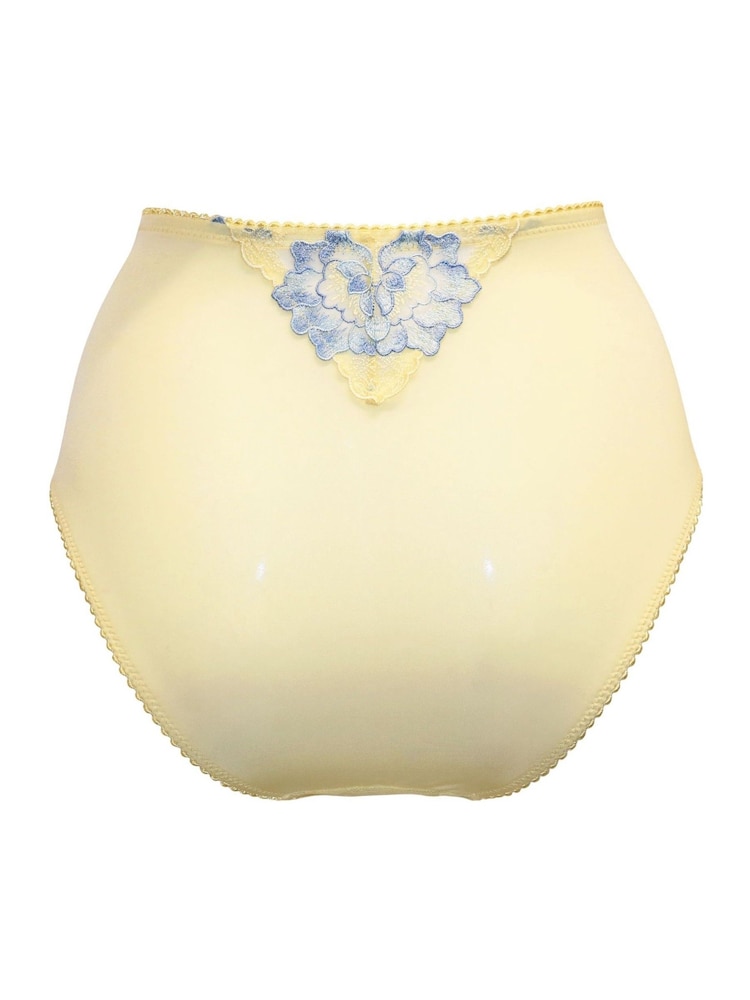 Pour Moi Yellow High Waist Sofia Knickers - Image 4 of 4 Pour Moi Yellow High Waist Sofia Knickers - Image 4 of 4