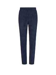 M&Co Blue Cord Tailored Straight Leg Trousers - Image 5 of 5