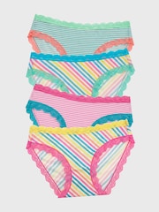 Stripe & Stare Blue The Original Knickers 4 Pack - Image 1 of 7