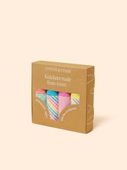 Stripe & Stare Blue The Original Knickers 4 Pack - Image 7 of 7