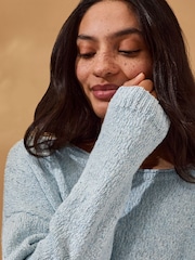 Celtic & Co. Linen Blend Boat Neck Jumper - Imagen 4 de 9