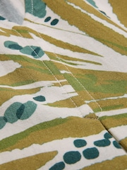 Swingové maxi šaty Celtic & Co. z lněné směsi bez rukávů a s výstřihm do V - Obrázek 7 z 9