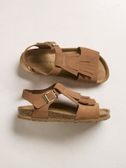 Celtic & Co. Fringe Suede Sandals - 圖片 3/3