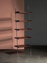 Swoon Mid Brown Houdini Acacia Wood Shelving - Image 1 of 6