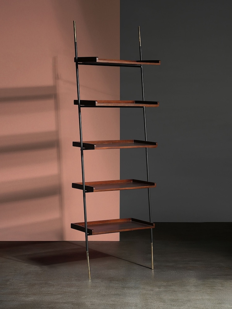 Swoon Mid Brown Houdini Acacia Wood Shelving - Image 1 of 6