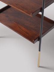 Swoon Mid Brown Houdini Acacia Wood Shelving - Image 3 of 6