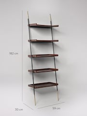 Swoon Mid Brown Houdini Acacia Wood Shelving - Image 6 of 6