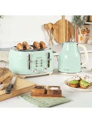 Salter Green Retro 4-Slice Toaster - Image 2 of 6