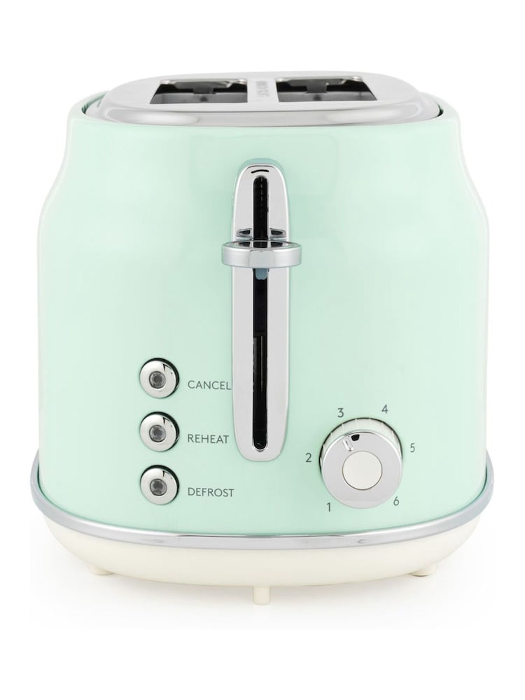 Salter Green Retro 2-Slice Toaster - Image 6 of 6