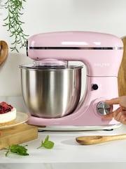 Salter Pink Retro Stand Mixer - Image 4 of 10
