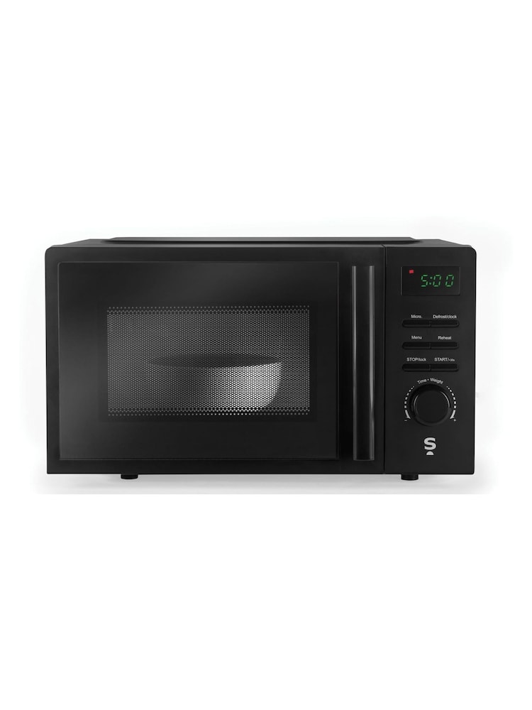 Salter Black Mirrored Digital Microwave - Image 5 of 5