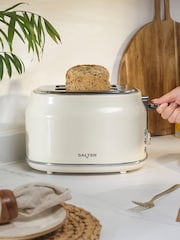 Salter Cream Retro 2-Slice Toaster - Image 1 of 8