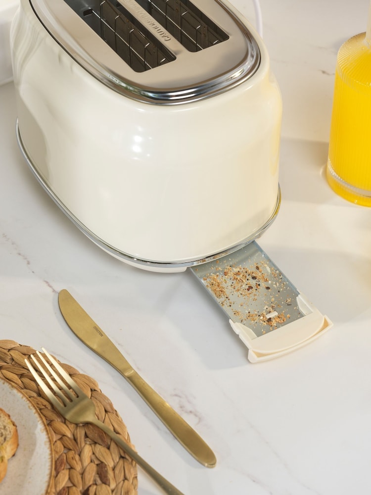 Salter Cream Retro 2-Slice Toaster - Image 2 of 8