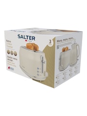 Salter Cream Retro 2-Slice Toaster - Image 6 of 8