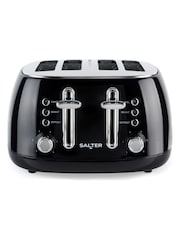 Salter Black Boston 4-Slice Toaster - Image 3 of 5