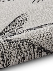 Think Rugs Beige Miami A444 Botanical Outdoor Rug - Image 4 of 6