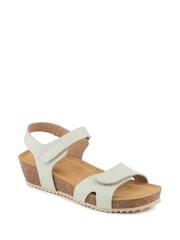 Jones Bootmaker Mint Joanie Leather Sandals - Image 2 of 5