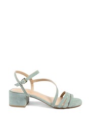 Jones Bootmaker Mint Wide Fit Ginette Leather Sandals - Image 1 of 5