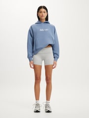 Cotton On Blue Plush Premium Graphic Raglan Hoodie - Image 3 of 5