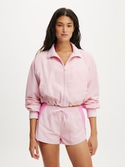 Cotton On Pink Woven Dolphin Hem Micro Shorts - Image 1 of 6