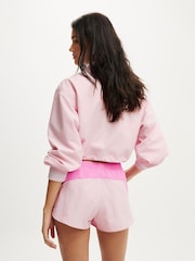 Cotton On Pink Woven Dolphin Hem Micro Shorts - Image 2 of 6