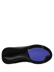 Nike Black/Purple Pegasus 42 Road Running Trainers - Image 3 of 3