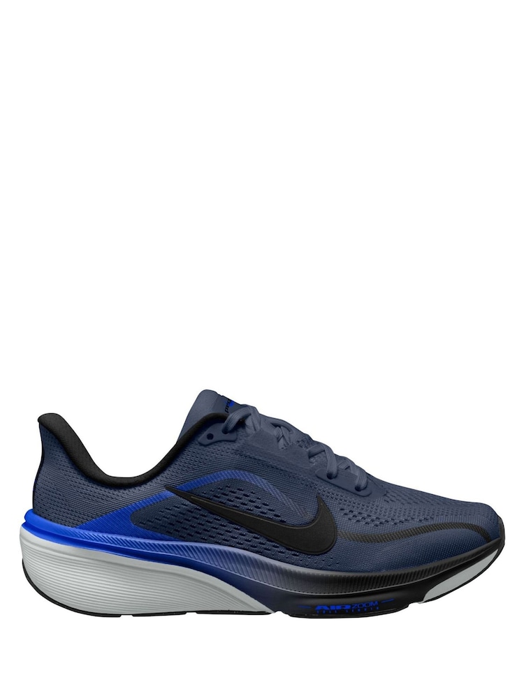 Nike Navy Racer Blue Pegasus 42 Road Running Trainers - Image 1 of 3 Nike Navy Racer Blue Pegasus 42 Road Running Trainers - Image 1 of 3