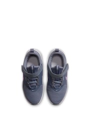 Nike Grey Pink Junior Star Runner 5 Trainers - Image 3 of 8