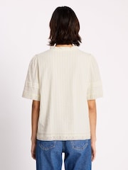 Albaray Top mit Biesenärmeln und Knopfleiste - Bild 2 von 3