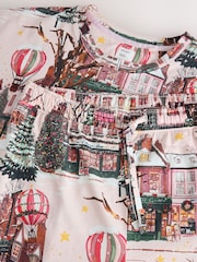 Pink Hot Air Balloon Long Sleeve Pyjamas - Image 8 of 9
