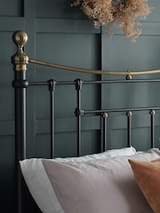 Birlea Black Bronte Bed - Image 2 of 8