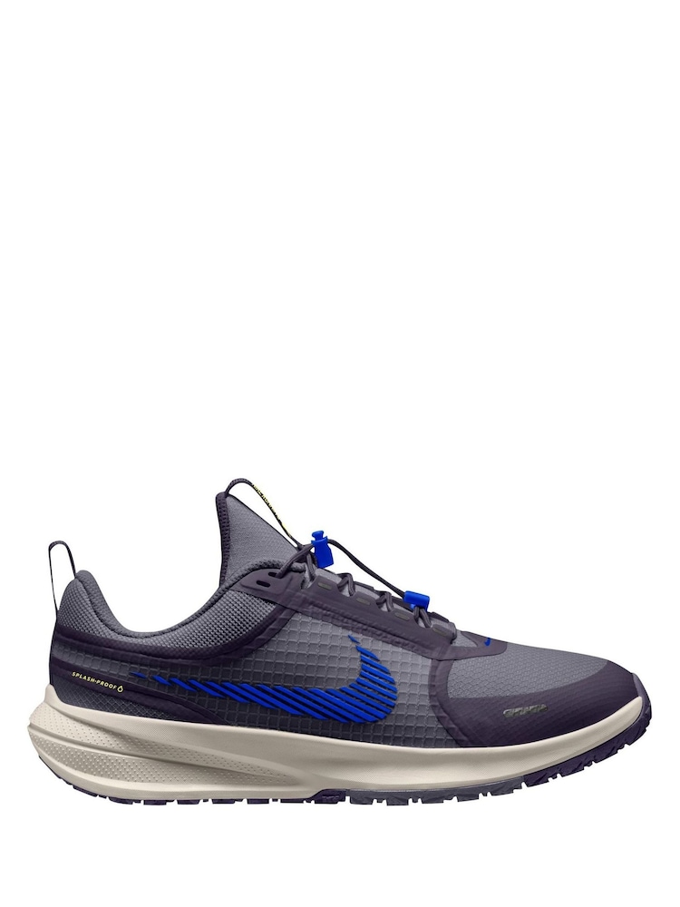 Nike Grey/Blue Youth Star Runner Utility Trainers - Image 1 of 3